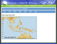 Tablet Screenshot of meteo.bmkg.go.id