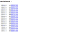 Desktop Screenshot of data.bmkg.go.id